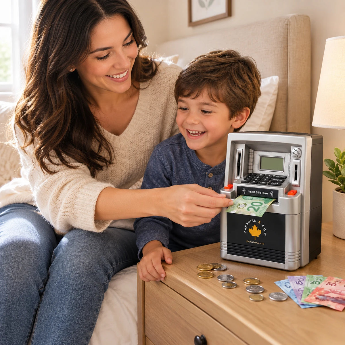 La Tirelire ATM PIGGY BANK Éducative — Apprendre à Épargner en S’Amusant 🏧💰